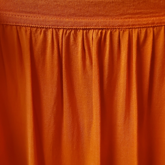 Ann Taylor LOFT Orange Maxi Skirt - Picture 10 of 10